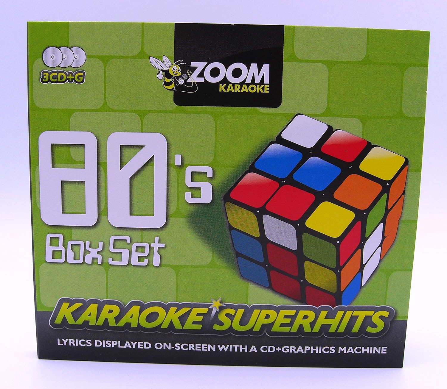 Zoom Karaoke CD+G - 80s Superhits 1 - Triple CD+G Karaoke Pack