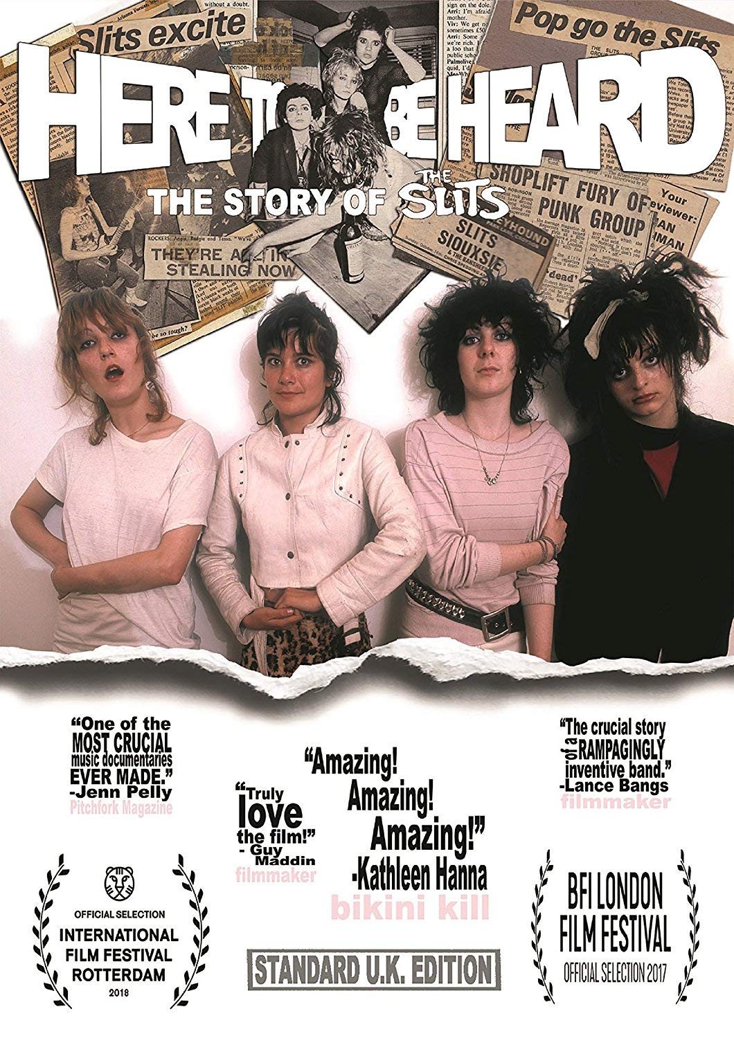 Here To Be Heard: The Story Of The Slits (Standard UK Edition)