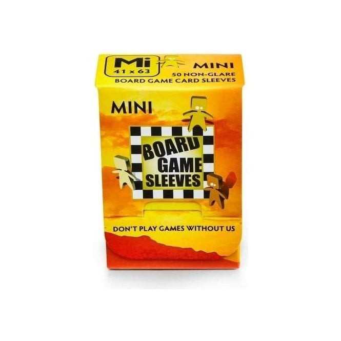 Arcane Tinmen ApS ART10425 Board Sleeves 41x63mm Kartenspiel-Hülle/Mini/Blendfrei Card Game, Clear Non Glare