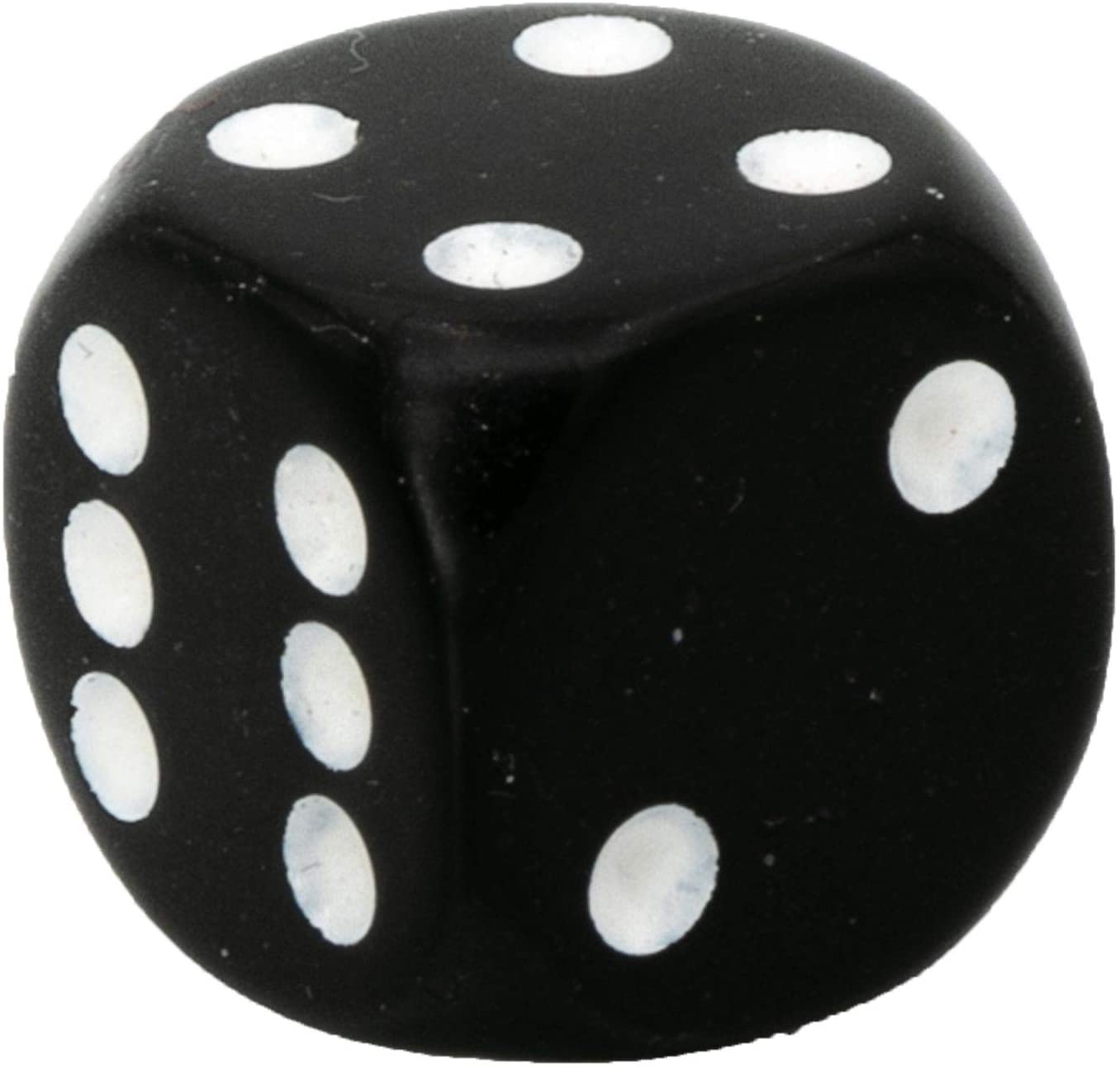 Dice Block with 36 d6 Opaque Dice Black w/white