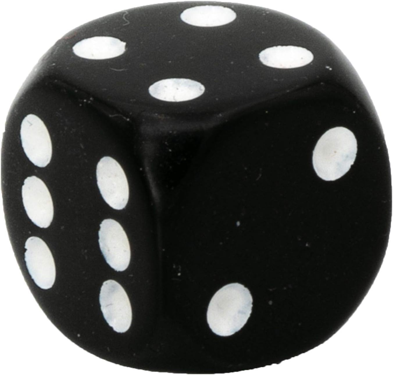 Dice Block with 36 d6 Opaque Dice Black w/white