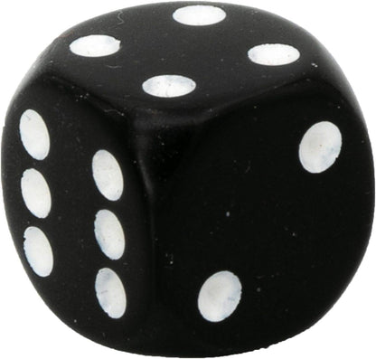 Dice Block with 36 d6 Opaque Dice Black w/white
