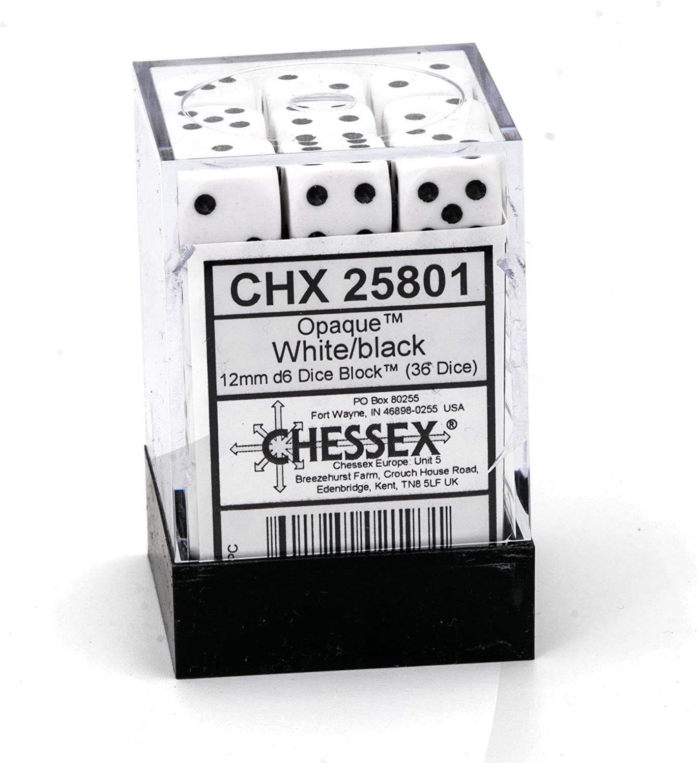 Chessex 25801 accessories.