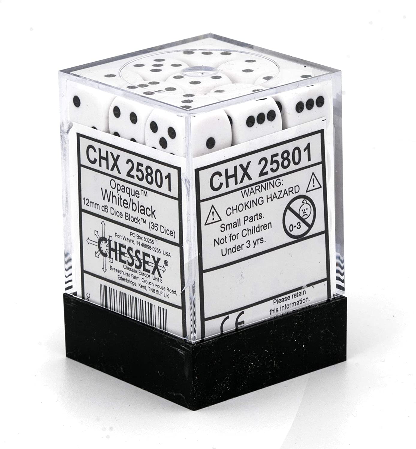 Chessex 25801 accessories.