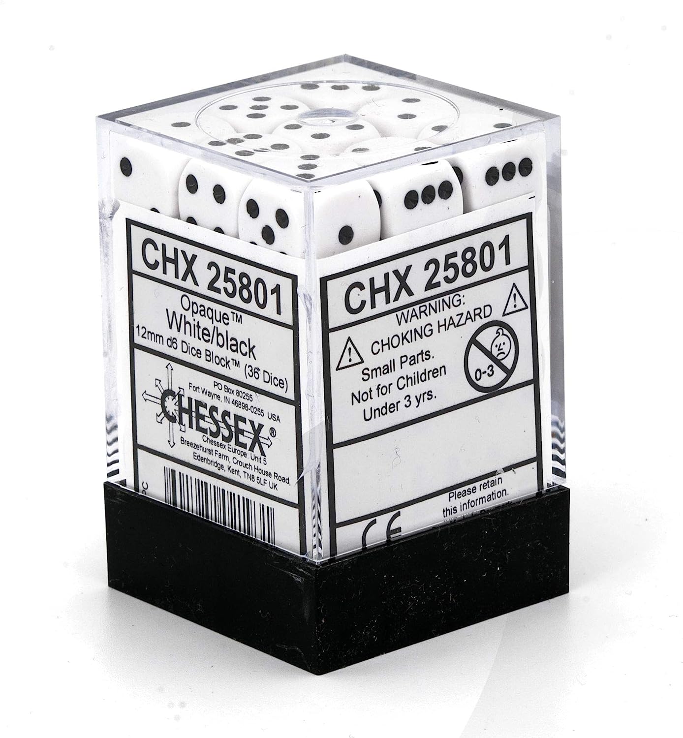 Chessex 25801 accessories.
