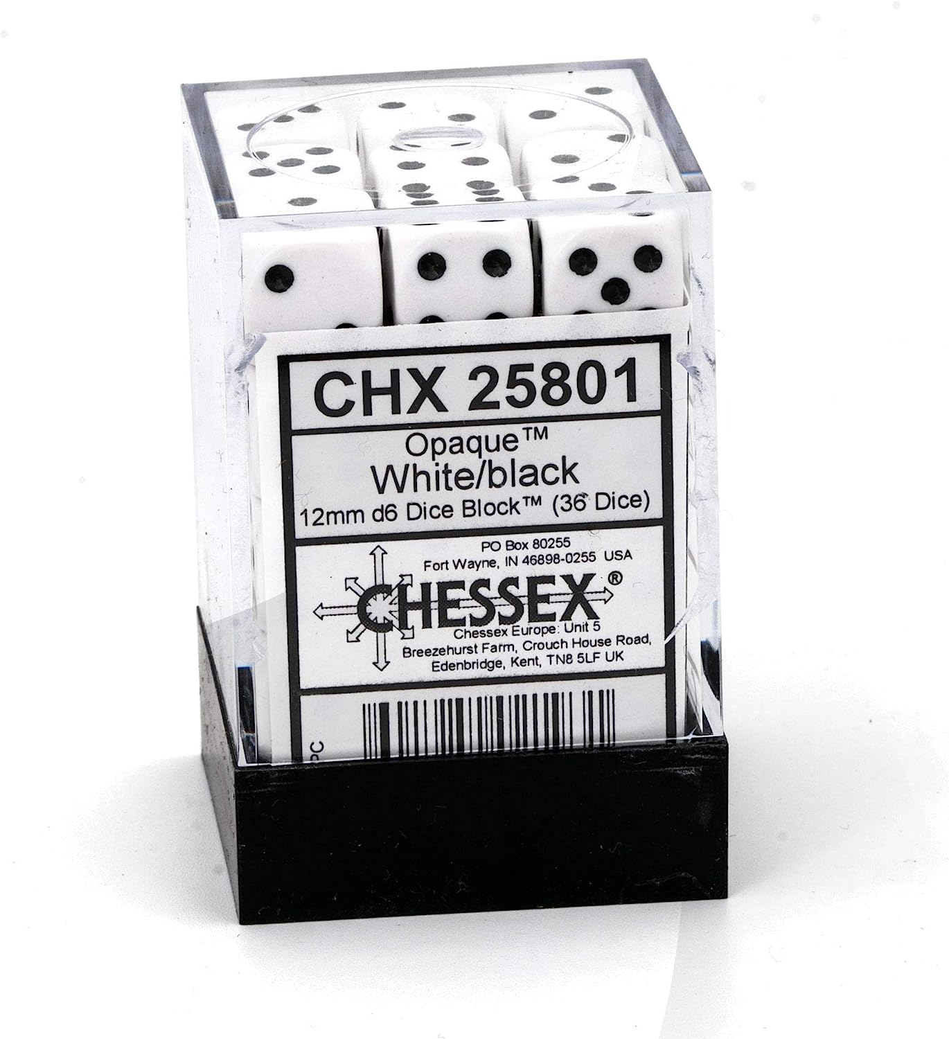 Chessex 25801 accessories.