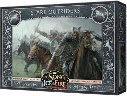 CoolMiniOrNot CMNSIF102 Thrones A Song of Ice and Fire Miniatures Game: Stark Outriders Expansion, Multi Colour