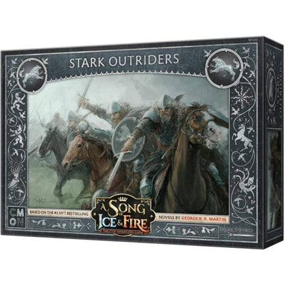 CoolMiniOrNot CMNSIF102 Thrones A Song of Ice and Fire Miniatures Game: Stark Outriders Expansion, Multi Colour