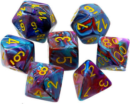 Chessex 27450 Dice, multicoloured.