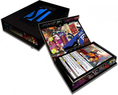 Greater Than Games Sentinels of The Multiverse: 5th Anniversary Foil Villain Collection - Lovely Foil Art Cards, RPG Accessory Pack