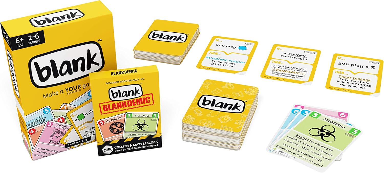 Asmodee- Juego (Hub Games BLK02