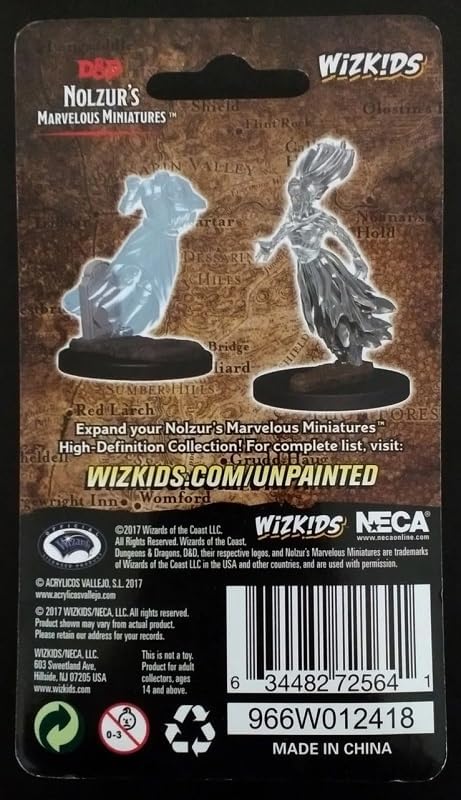 NECA D&D: Nolzur`s Marvelous Miniatures - Ghost & Banshee