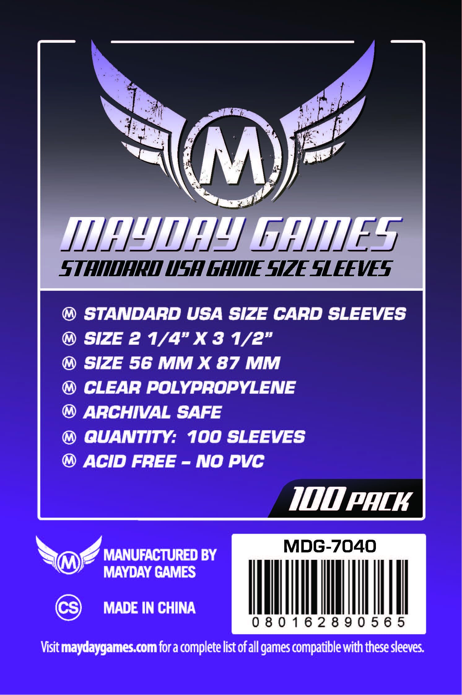 Mayday Games Trading Card Case (MDGUSASleeves