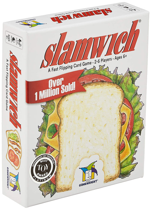 Gamewright | Slamwich | Card Game | Ages 6+ | 2-6 Players | 20 Minutes Playing Time