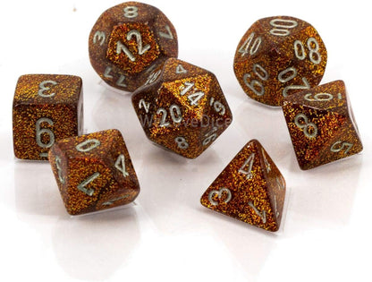 Dadi Glitter: Gold w/Silver (7)