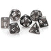 Chessex D&D Dice Set Translucent Smoke White Rpg RPG RPG Box, Multi-Colour