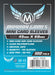 Mini Euro Game Play Card Sleeves (100 Sleeves/Pack - 45 MM X 68 MM