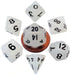 7-Set Mini: 10mm: Glow CL w/BK Numbers