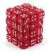 Chessex DND Dice Set-Chessex D&D Dice-12mm Translucent Red and White Plastic Polyhedral Dice Set-Dungeons and Dragons Dice Includes 36 Dice – D6, Various (CHX23804