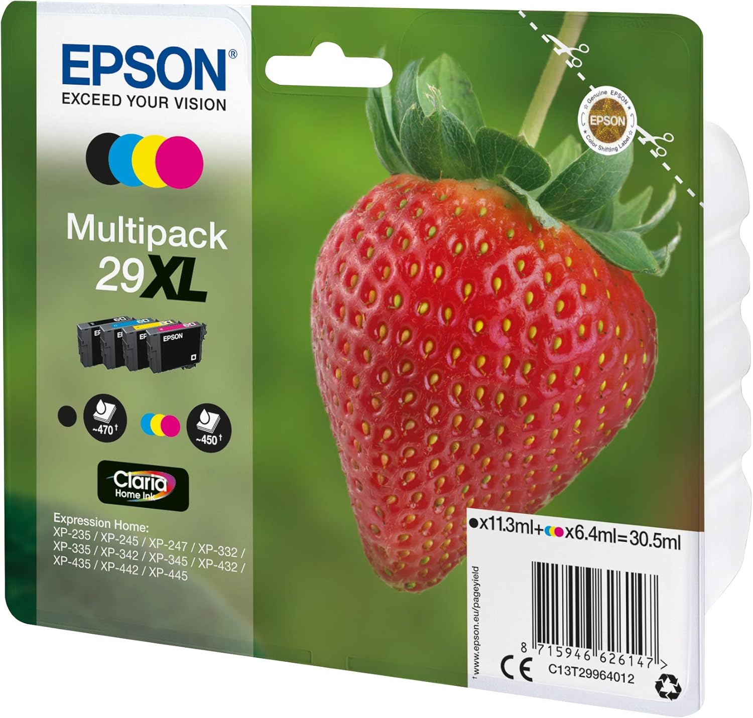 Epson C13T29964022 - Cartucho de tinta, multi-pack XL