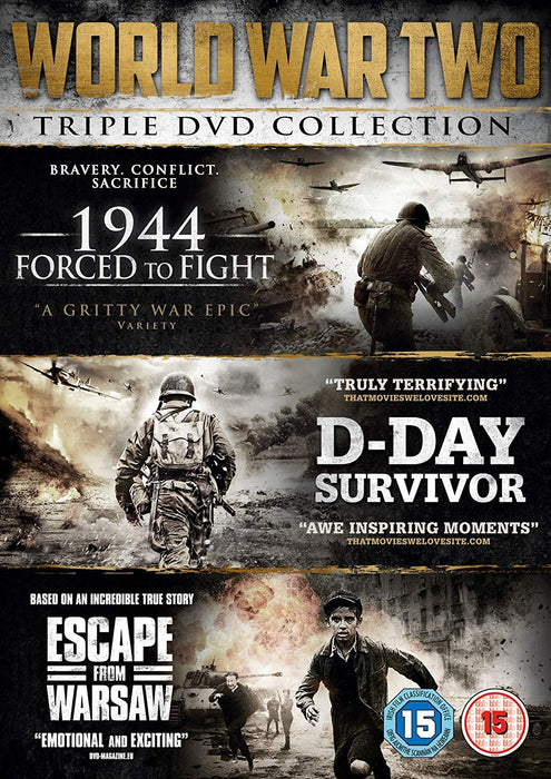 World War Two Triple 1944: Forced to Fight, D-Day Survivor and Escape from Warsaw