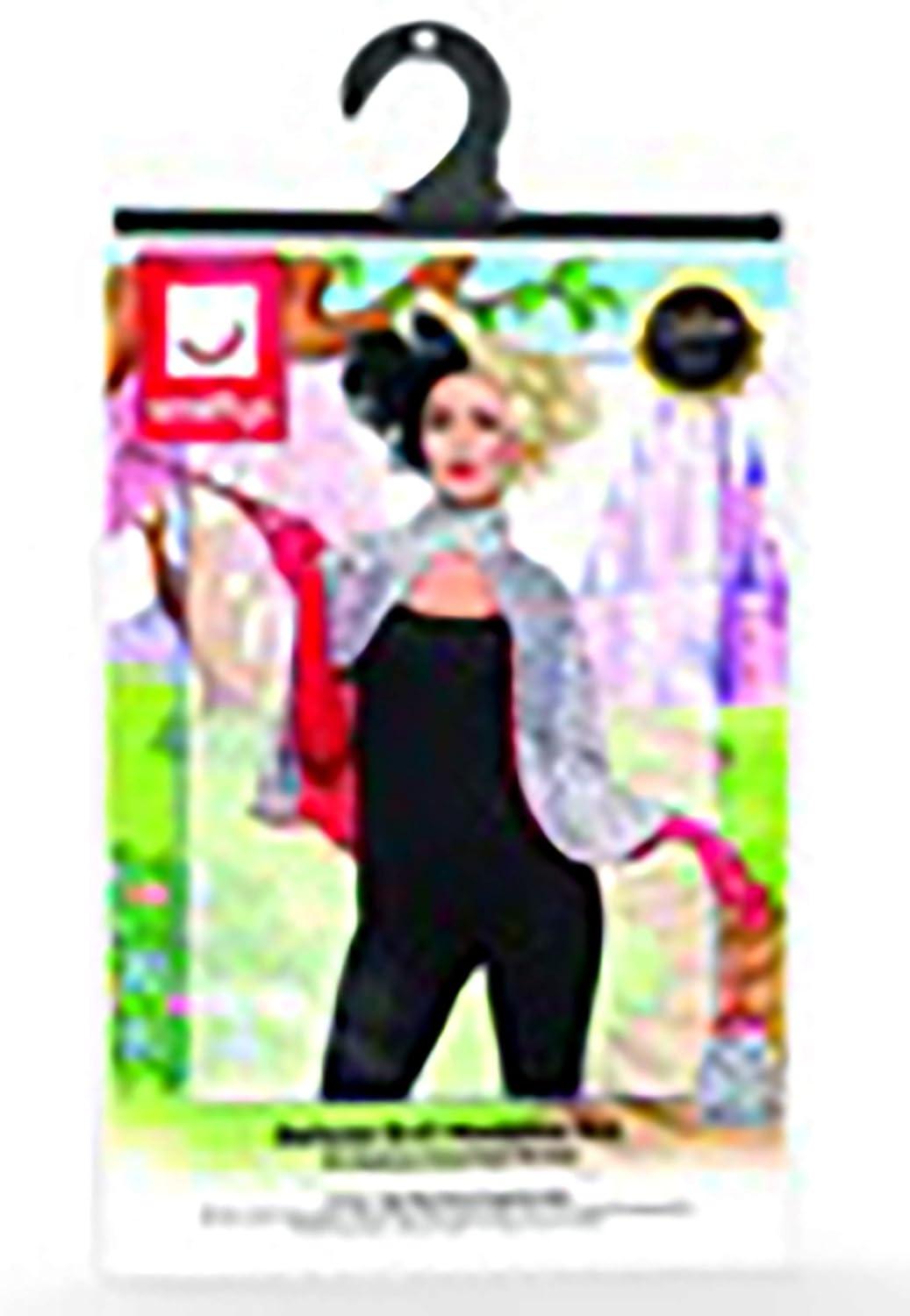 Smiffys Deluxe Evil Madame Kit, Black & White