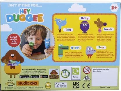 Hey Duggee 1870R Squirrel Figurine Set with Duggee, Multicolor & Twirlywoos 5 figure character gift pack