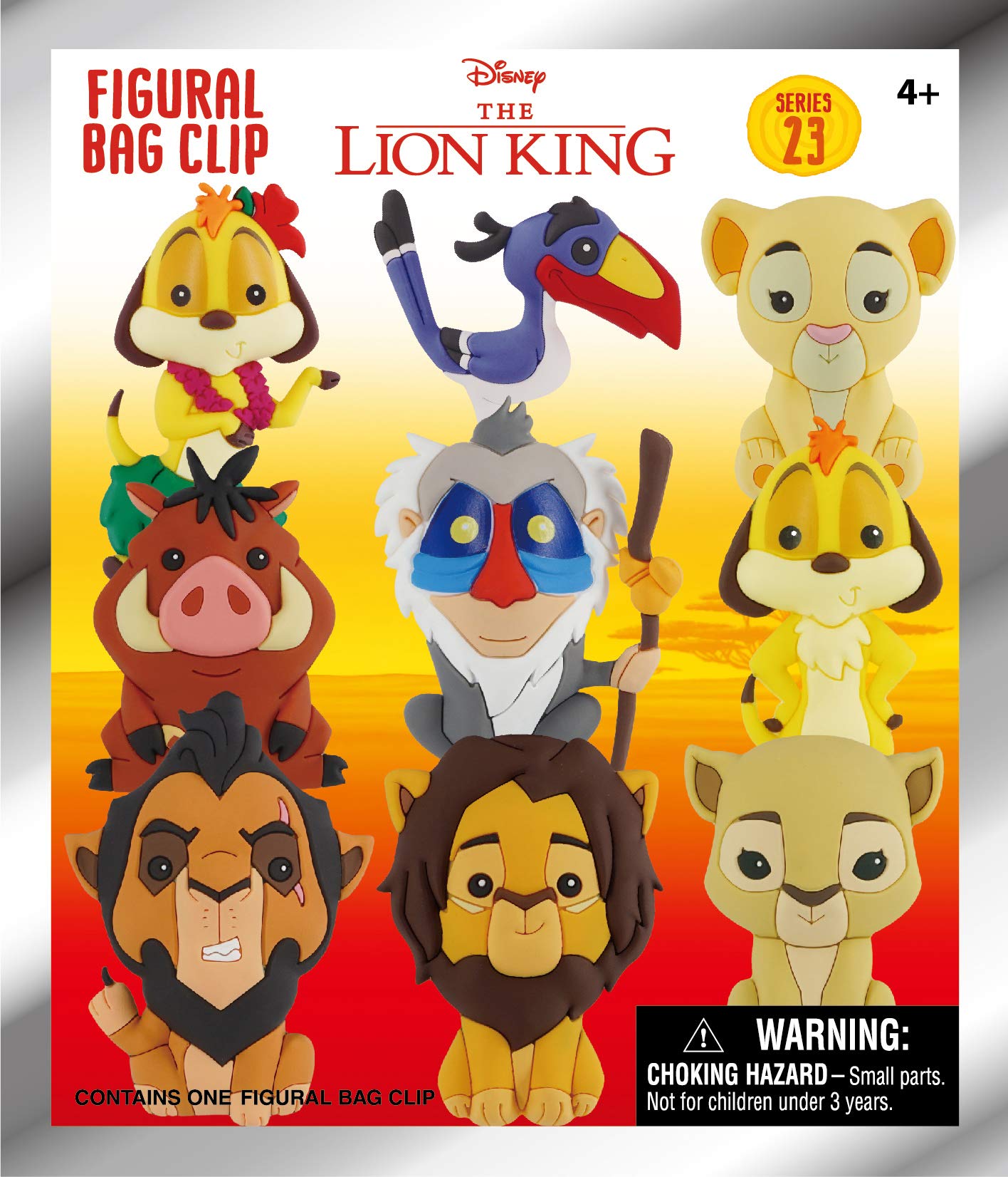 ClickDistribution UK Lion King 3D Collectable Keychain