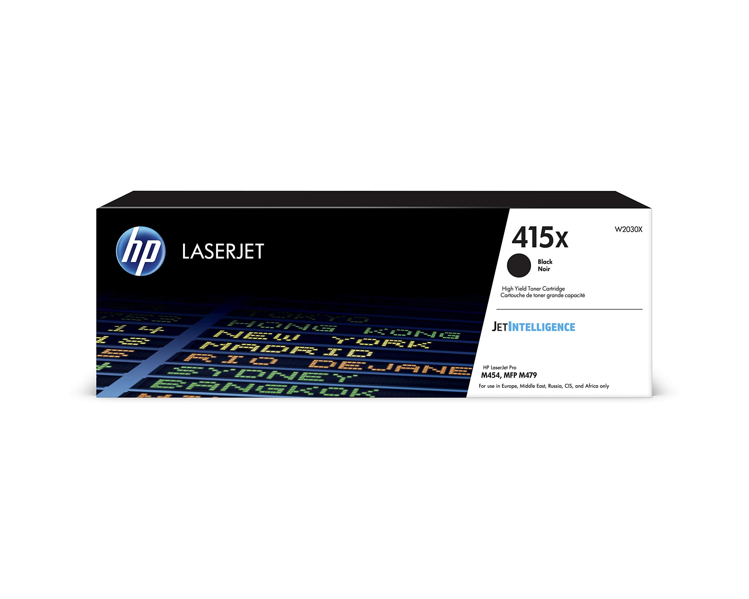 HP W2030X 415X High Yield Original LaserJet Toner Cartridge, Black, Single Pack