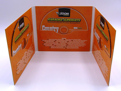 Zoom Karaoke CD+G - Country Superhits - Triple CD+G Karaoke Pack