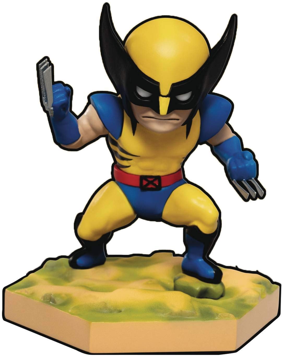 Beast Kingdom- Mini Egg Serie X-Men Minifigura Lobezno 8cm, Multicolor (OCT188483