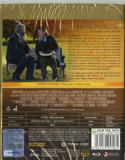 Il Professore E Il Pazzo Combo (Br+Dv)