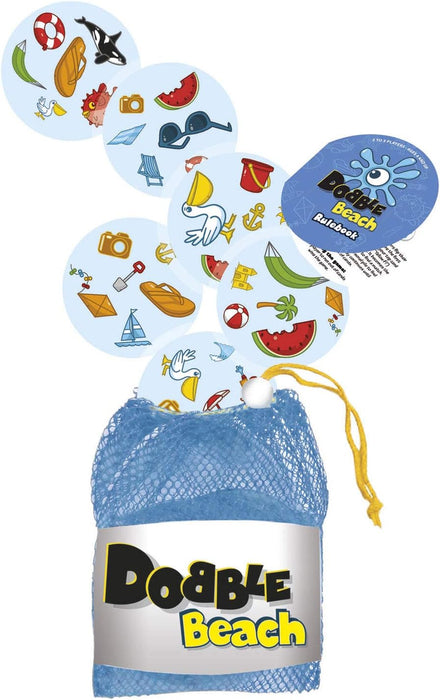 Beach Dobble card game 32-piece