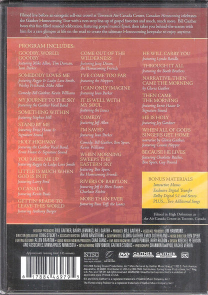 Bill & Gloria Gaither-Canadian Homecoming