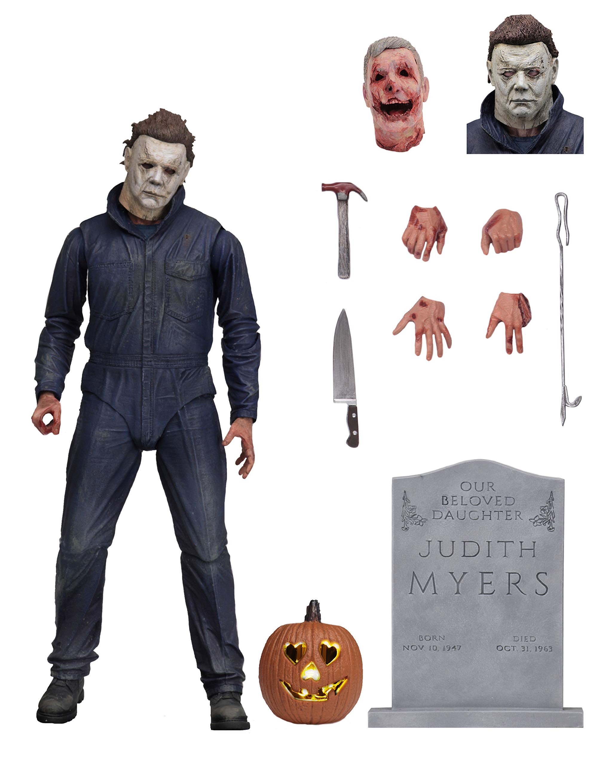 NECA Halloween Ultimate Michael Myers Figure, Multi-Coloured (NECA60687