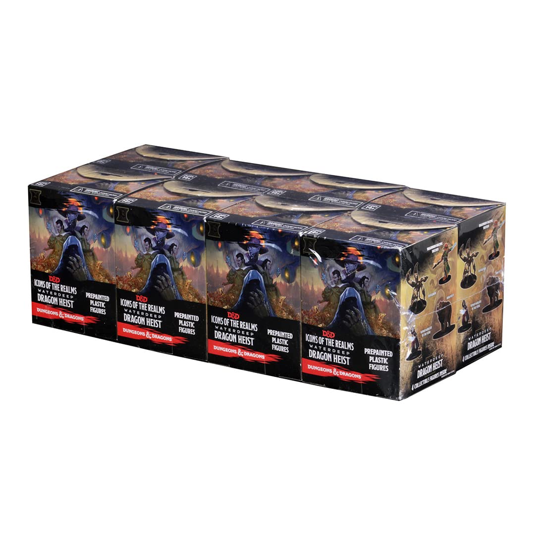D&D Icons of The Realms: Waterdeep Dragon Heist Booster Brick (8) WizKids Minis