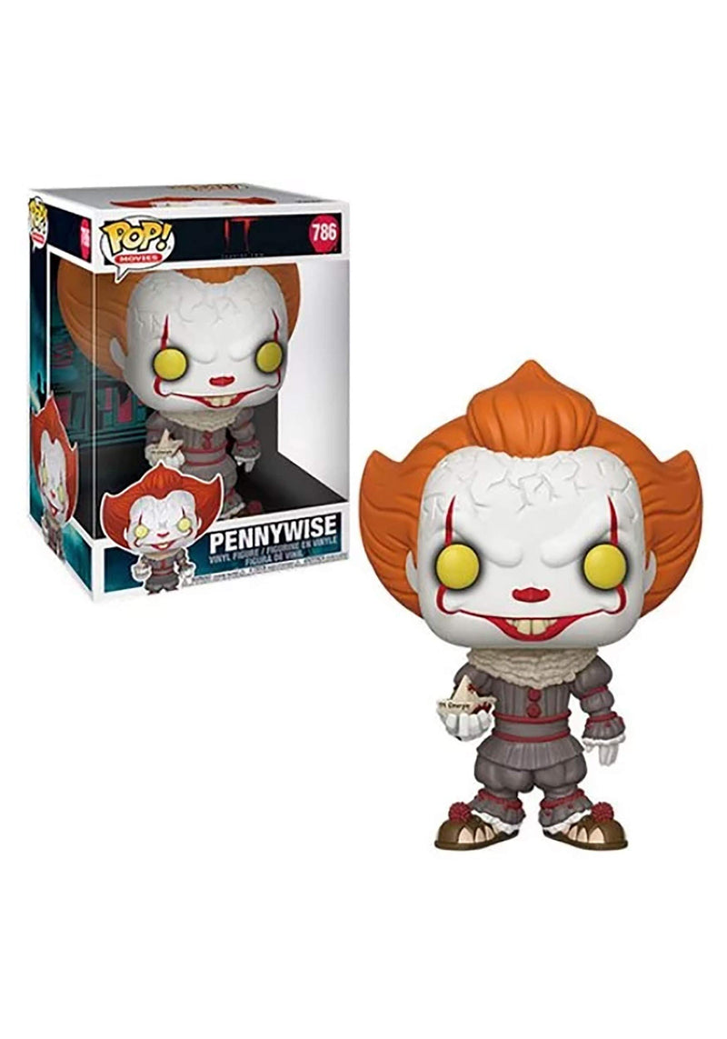 Funko POP! Movies: IT: Chapter 1-10" Pennywise With Boat - IT 2017 - Collectable Vinyl Figure - Gift Idea - Official Merchandise - Toys for Kids & Adults - Movies Fans - Model Figure for Collectors Standard