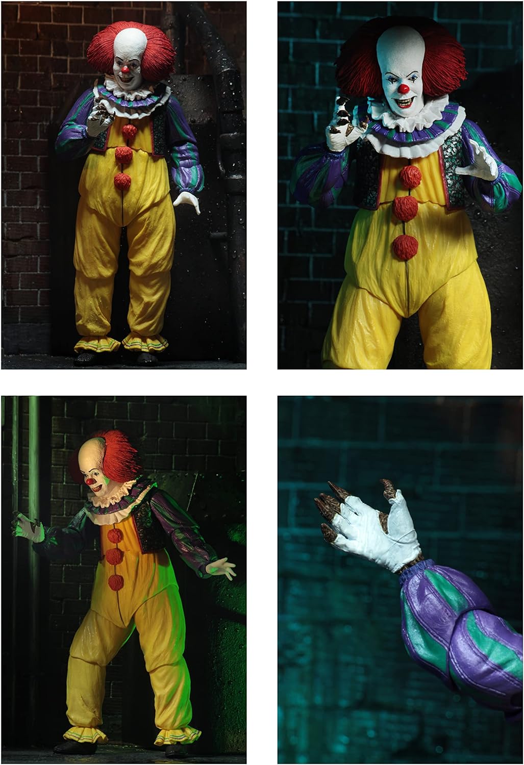 IT 45471 7" 1990 Ultimate Pennywise Version 2 Figure