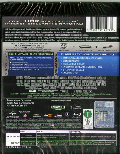 Hulk (4K Ultra-HD+Blu-Ray)