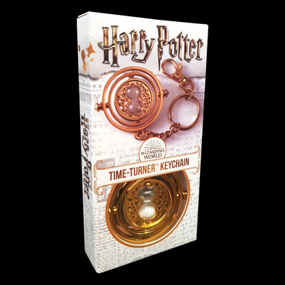 The Noble Collection Harry Potter Time Turner Keychain - 5in (13cm) Finely Detailed Hermione's Time Turner - Harry Potter Film Set Movie Props Gifts 4 cm Multicolor