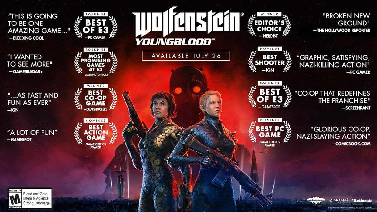 Wolfenstein: Youngblood - Nintendo Switch - Digital Code