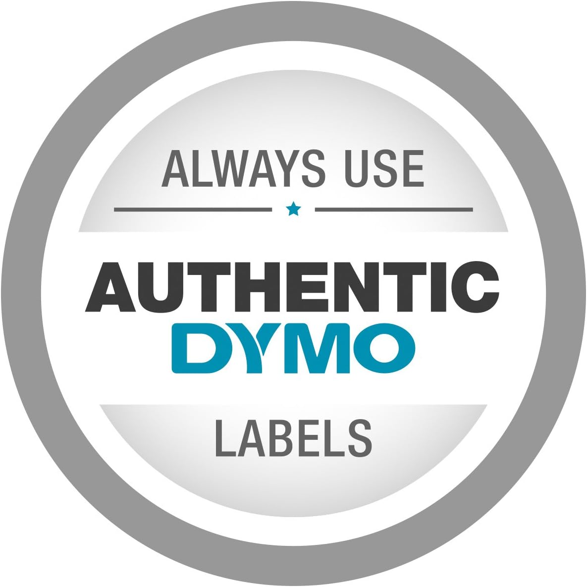 DYMO XTL All-Purpose Vinyl Labels | 54 mm x 7 m | Black on White black on white 54 mm x 7m