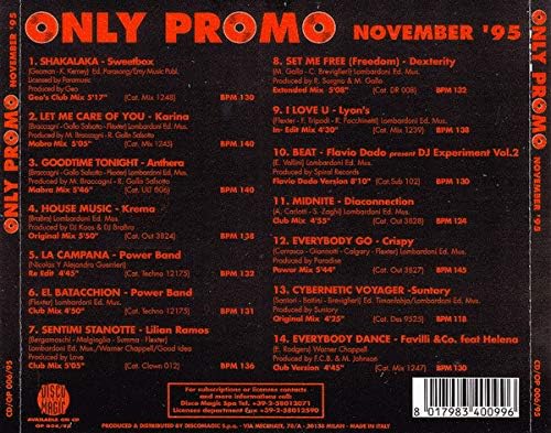 Only Promo - November '95