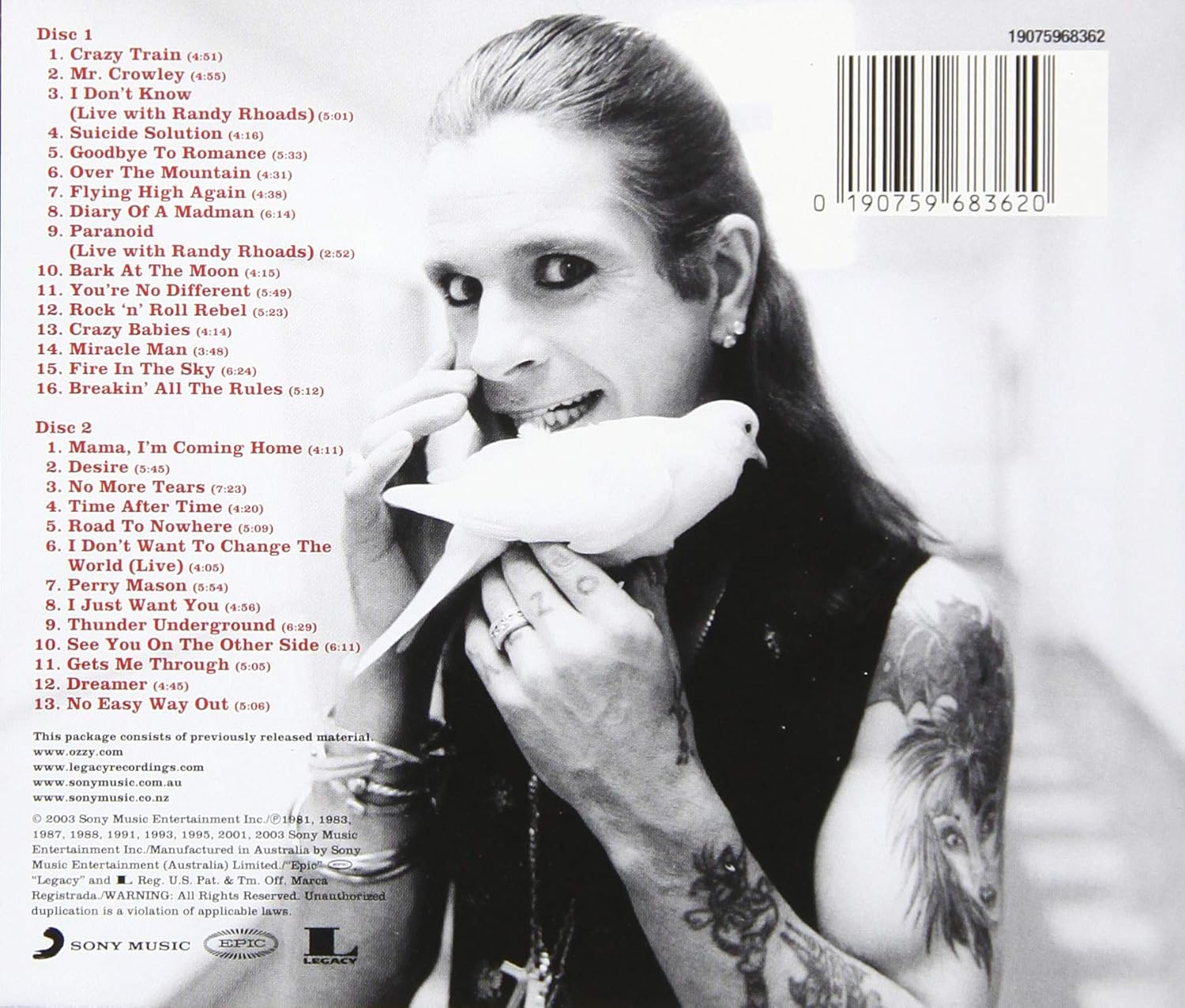 Essential Ozzy Osbourne (Gold Series