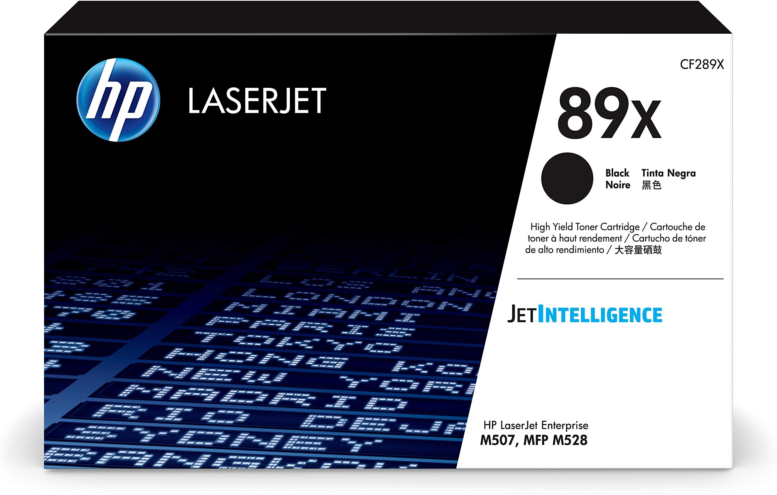 HP CF289X 89X High Yield Original LaserJet Toner Cartridge, Black, Single Pack