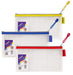 Snopake DL Heavy Duty EVA Mesh Zippa-Bag  240 x 130 mm - Transparent/Assorted
