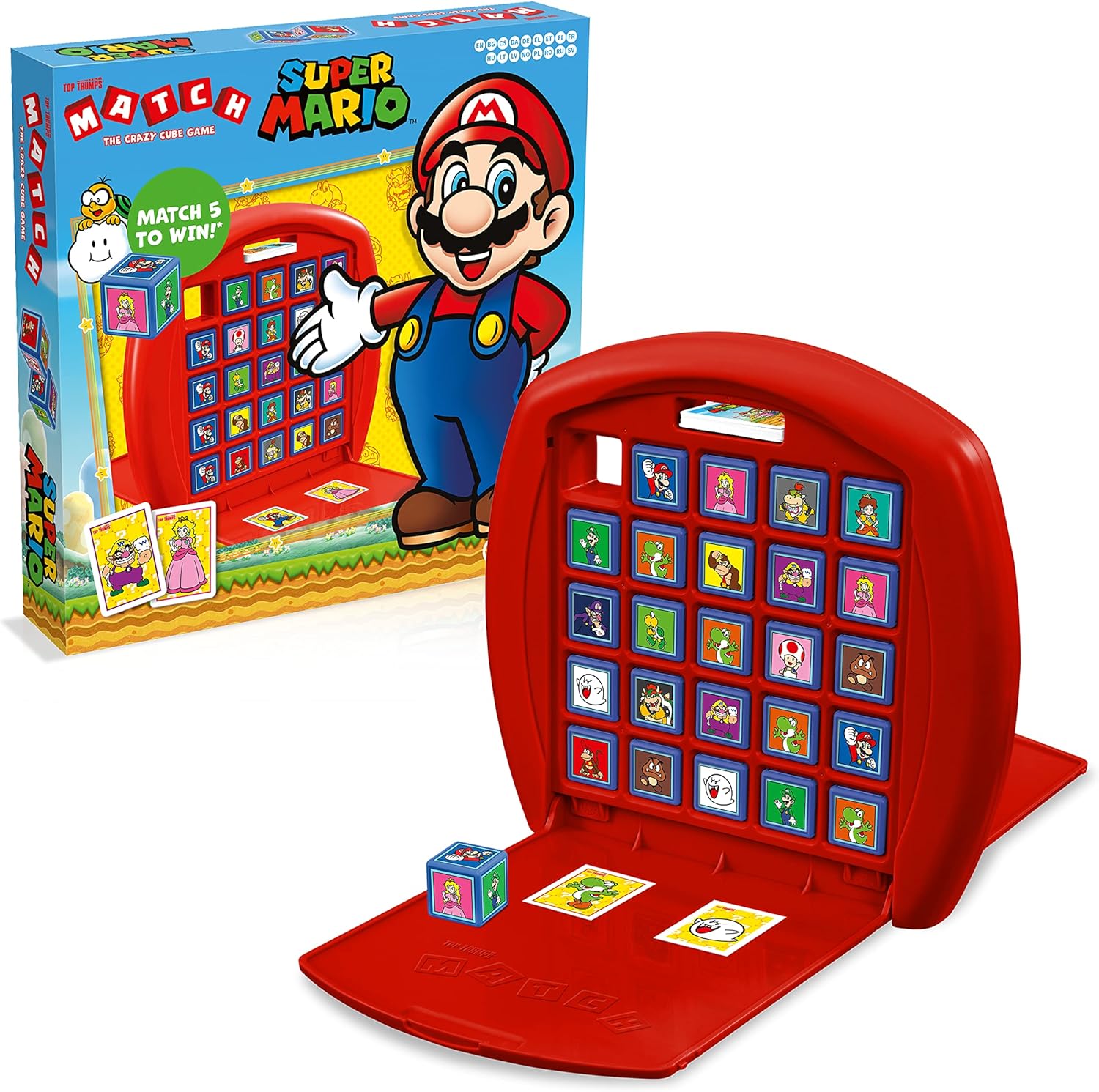 Winning Moves Match - Super Mario - Super Mario Merch - Alter 4+ - Multilingual