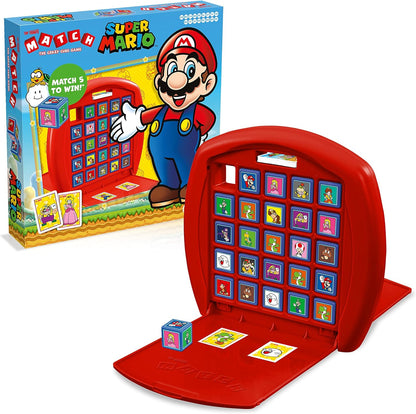Winning Moves Match - Super Mario - Super Mario Merch - Alter 4+ - Multilingual