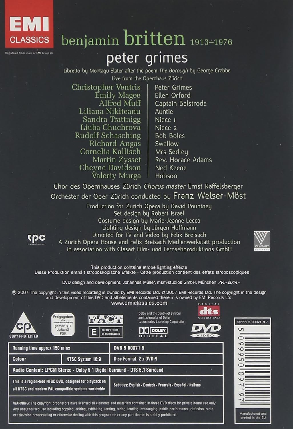 Britten - Peter Grimes