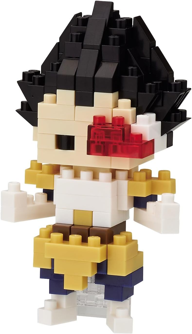 nanoblock - Vegeta , Character Collection Series Building Kit , White,130 pieces